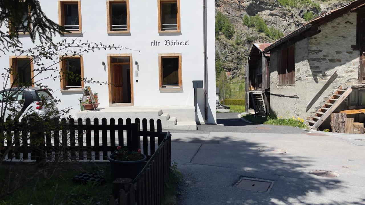 Ferienwohnungen Haus Alte Baeckerei Randa Exterior photo